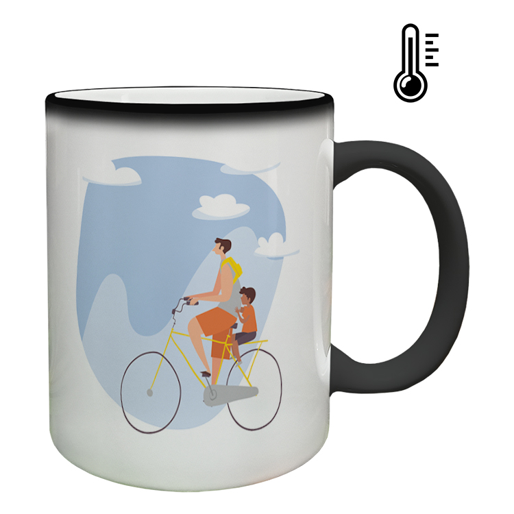 ماگ حرارتی مدل روز پدر کد 76