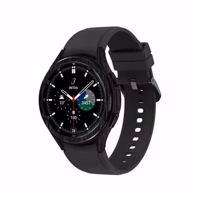 برچسب ماهوت طرح Burned Wood مناسب برای ساعت هوشمند سامسونگ Watch4 Classic 46mm