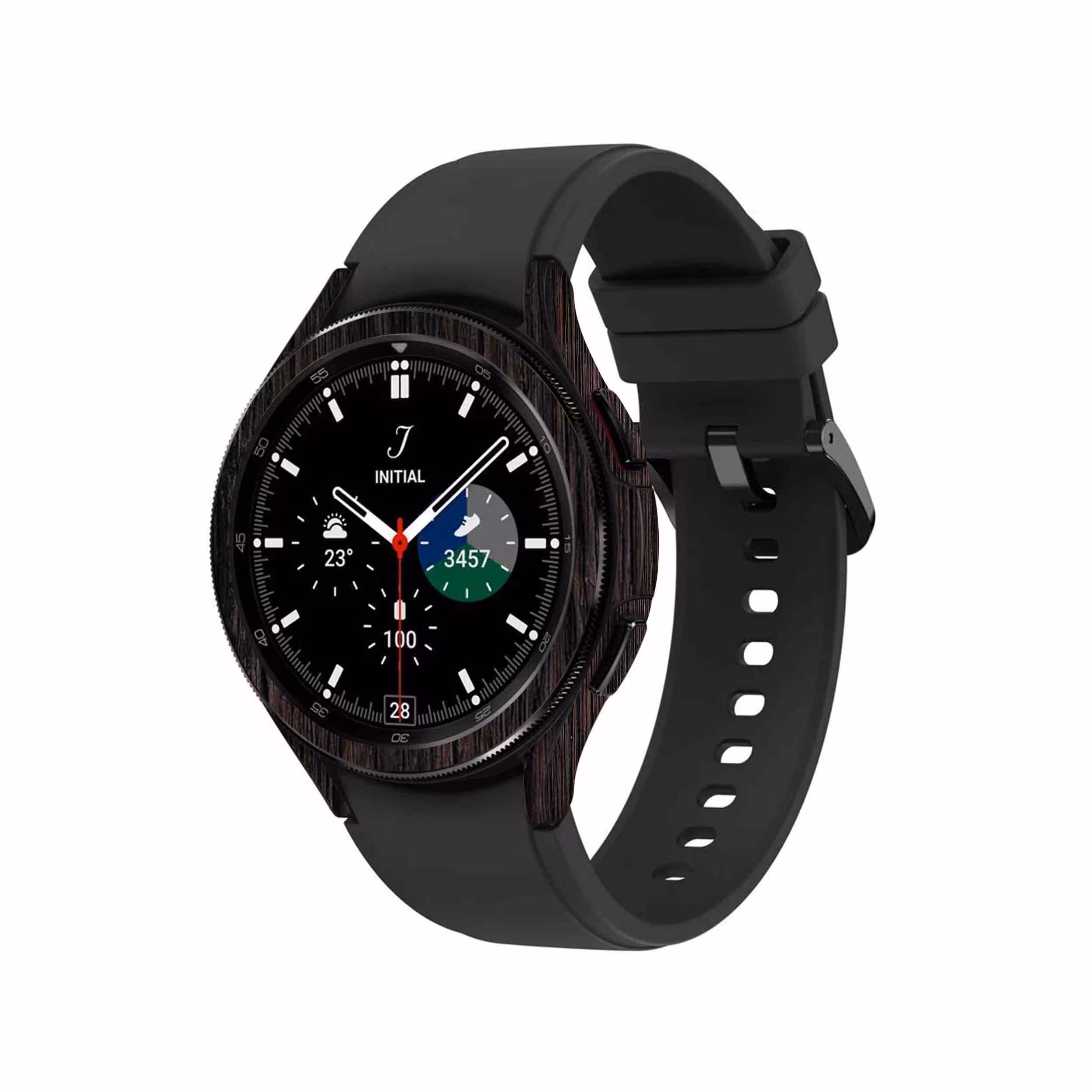 برچسب ماهوت طرح Burned Wood مناسب برای ساعت هوشمند سامسونگ Watch4 Classic 46mm
