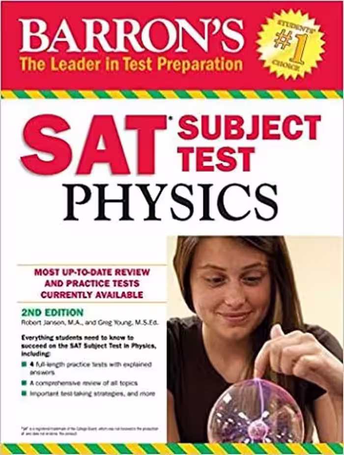 کتاب Barrons SAT Subject Test Physics