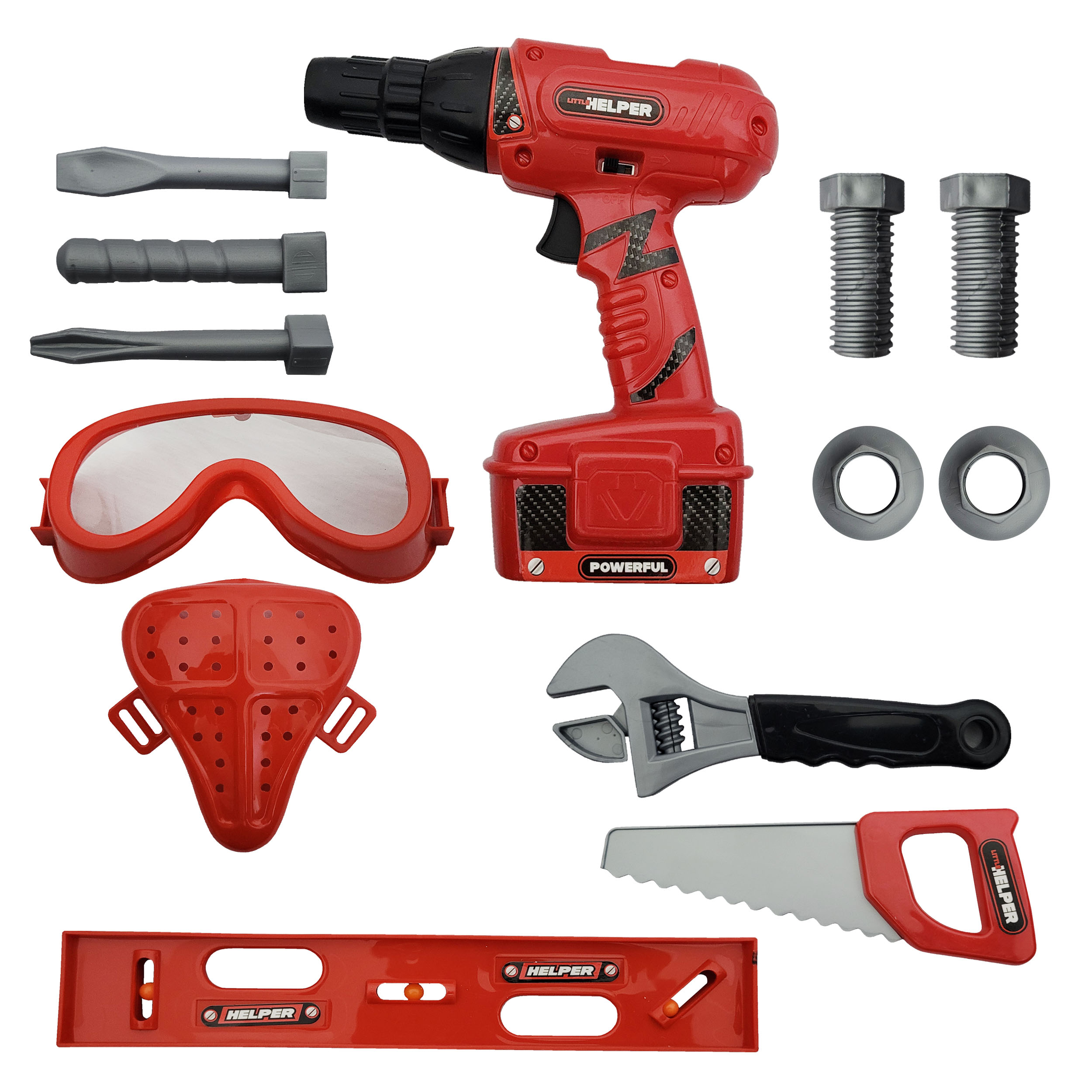 ست اسباب بازی ابزار مدل دریل کد 401030 مجموعه 13 عددی