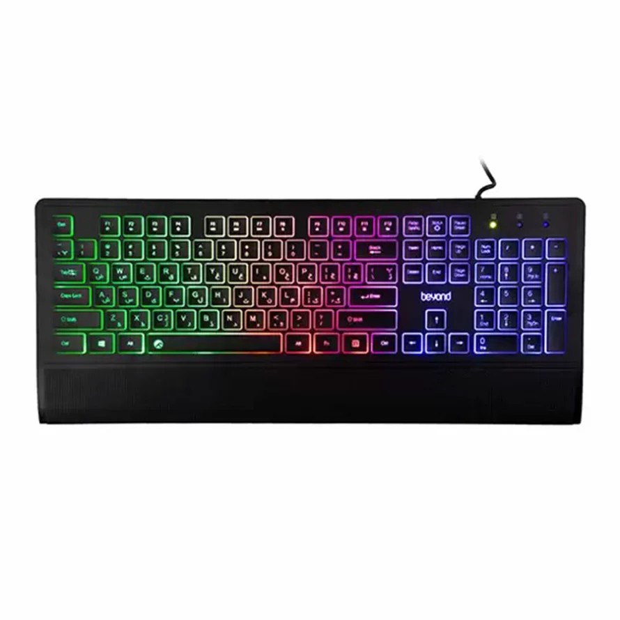 کیبورد مخصوص بازی بیاند مدل BK-7210RGB ا BK-7210RGB USB Gaming Keyboard
