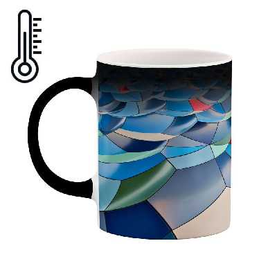 ماگ حرارتی کاکتی طرح فانتزی مدل mgh14420