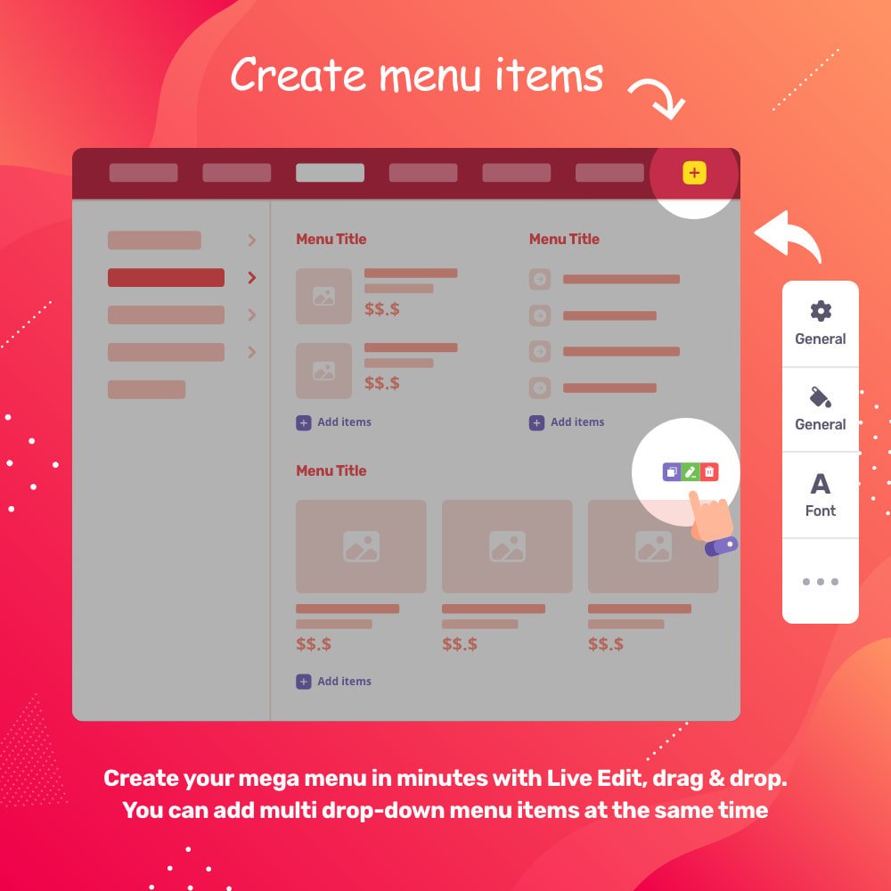 دانلود ماژول Mega Menu Builder برای پرستاشاپ