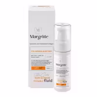 فلوئید ضد آفتاب ساده حجم 50 میلی لیتر SPF50  مارگریت پوست خشک