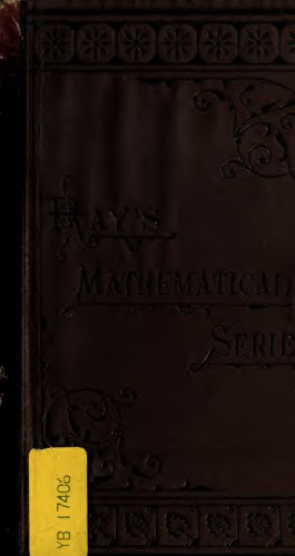 خرید و دانلود نسخه کامل کتاب Ray's New Higher Arithmetic: A Revised Edition of the Higher Arithmetic