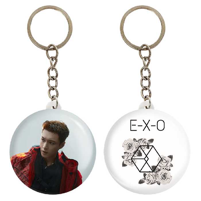 جاکلیدی خندالو مدل لی گروه اکسو EXO کد 1682416828 مجموعه 2 عددی