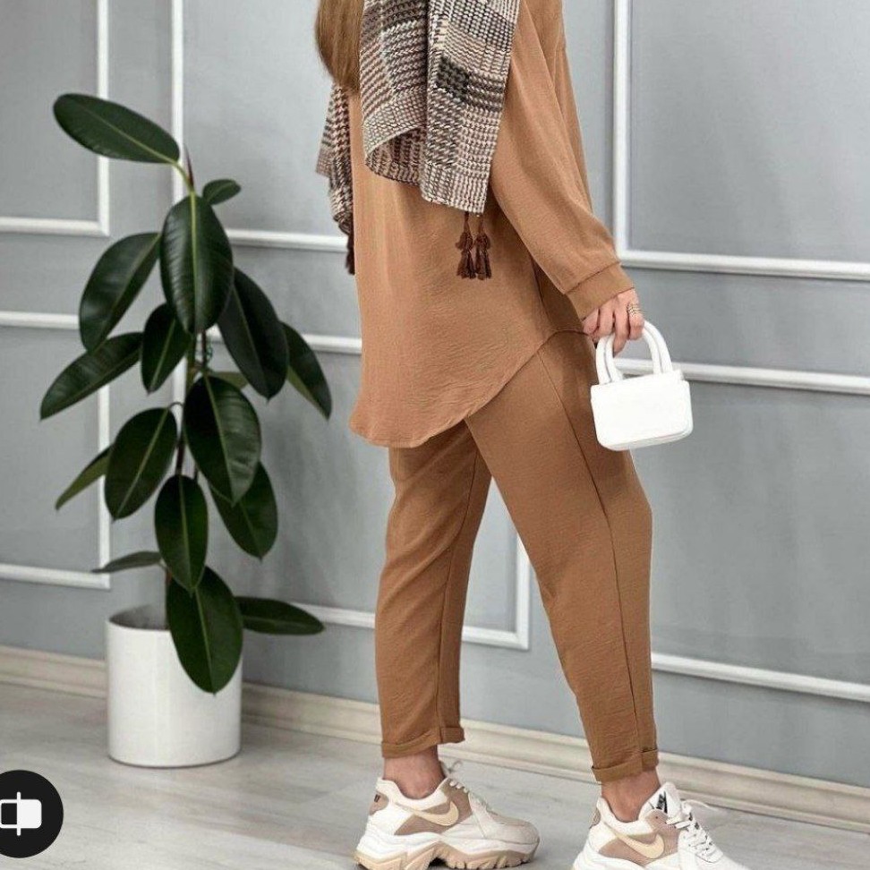ست مانتو و شلوار ابرو بادی