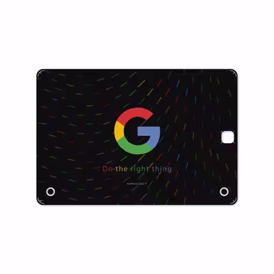 برچسب پوششی ماهوت مدل Google-Logo مناسب برای تبلت سامسونگ Galaxy Tab A 9.7 2015 T555