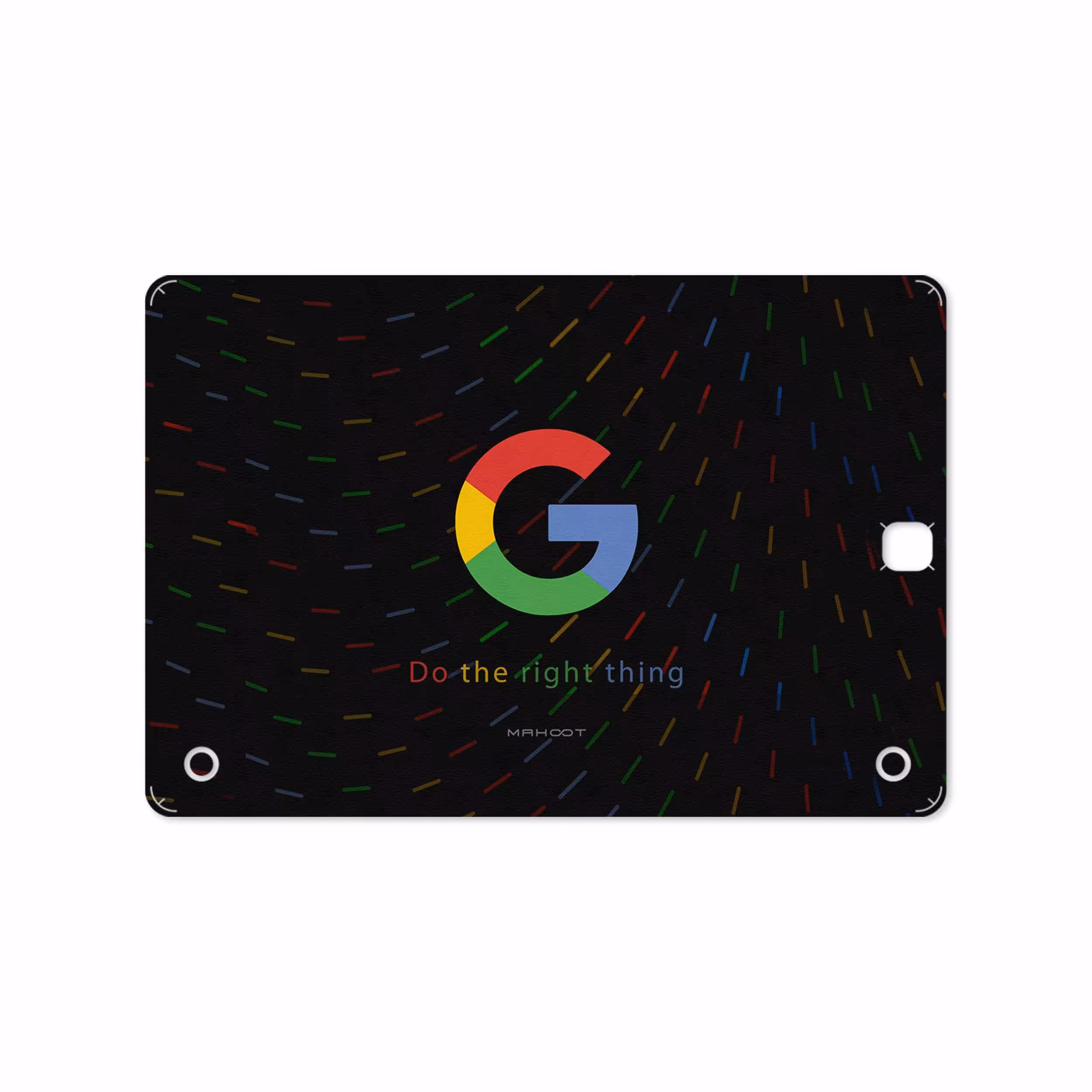 برچسب پوششی ماهوت مدل Google-Logo مناسب برای تبلت سامسونگ Galaxy Tab A 9.7 2015 T555