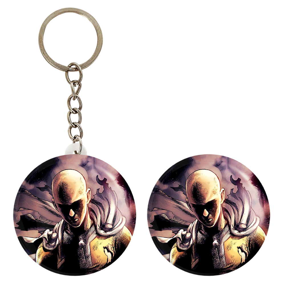 پیکسل خندالو مدل سایتاما انیمه مرد تک مشتی کد 11378 به همراه جاکلیدی