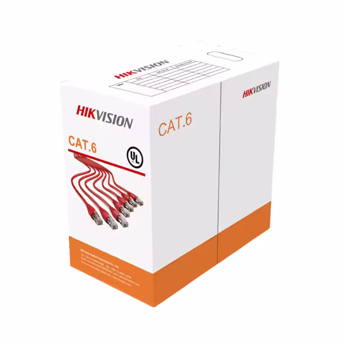 خرید قیمت کابل شبکه هایک ویژن CAT6 UTP DS-1LN6-UU | ایمن کالا