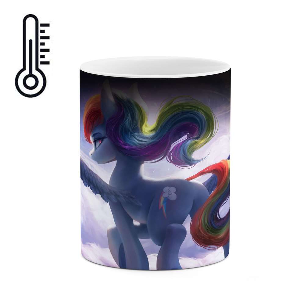 ماگ حرارتی طرح انیمیشن پونی کوچولو مدل mgph13886