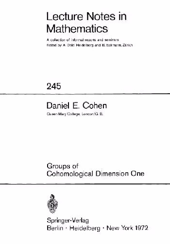 خرید و دانلود نسخه کامل کتاب Groups of cohomological dimension one