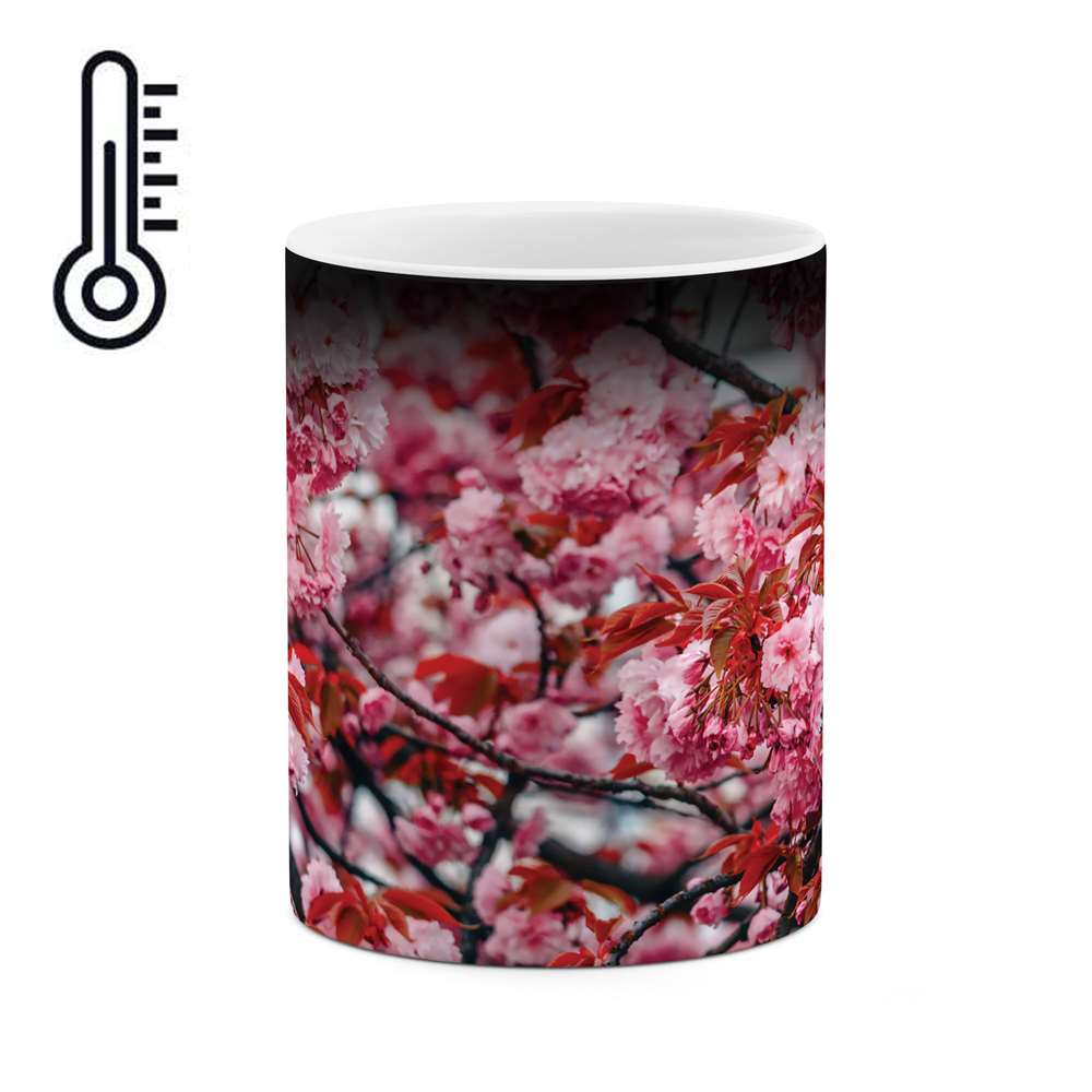 ماگ حرارتی طرح شکوفه مدل mgp00927