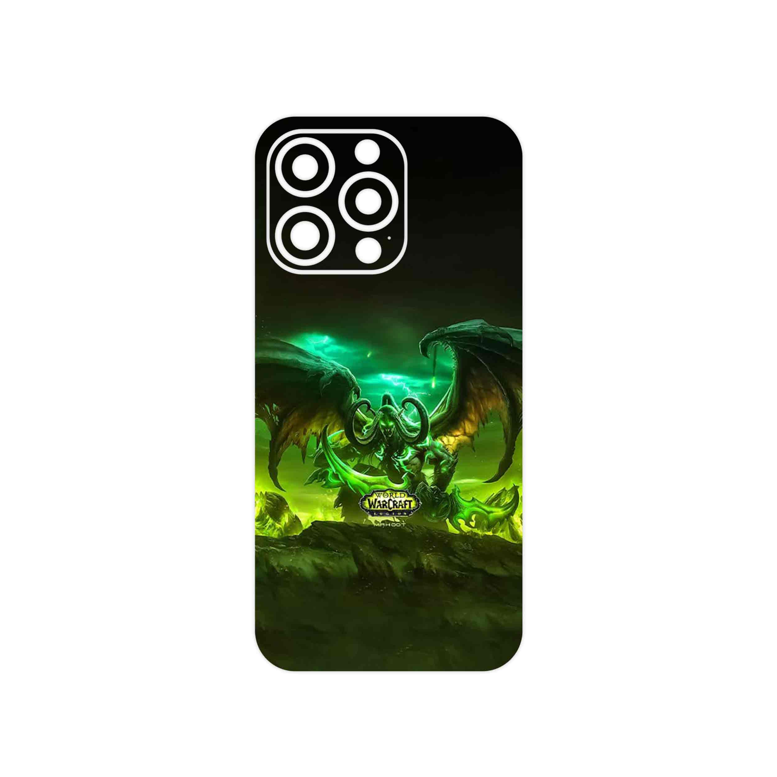 برچسب پوششی ماهوت مدل Warcraft Game Series مناسب برای گوشی موبایل اپل iphone 13 Pro