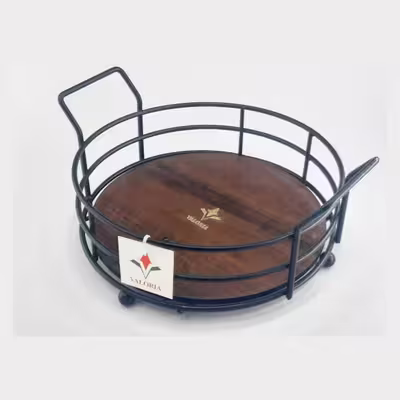 سینی پذیرایی والریا مدل گرد کد LP147
