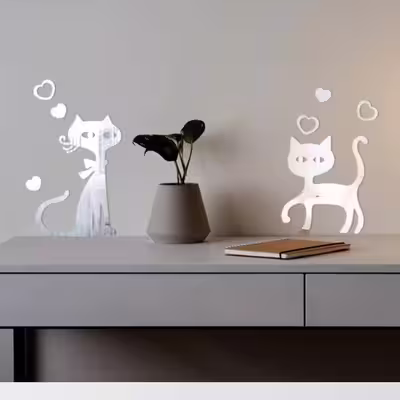 آینه مدل گربه ها
