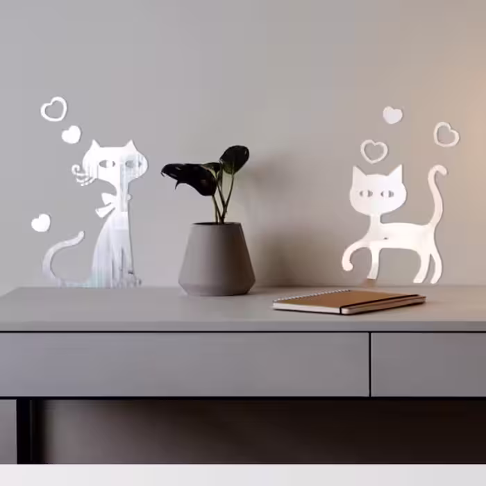 آینه مدل گربه ها