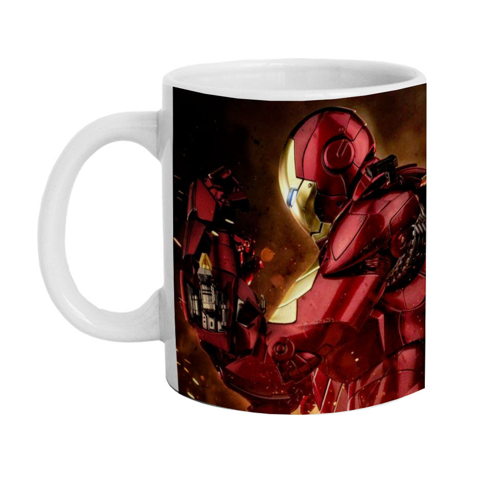 ماگ دارلی طرح مرد اهنی مدل M559