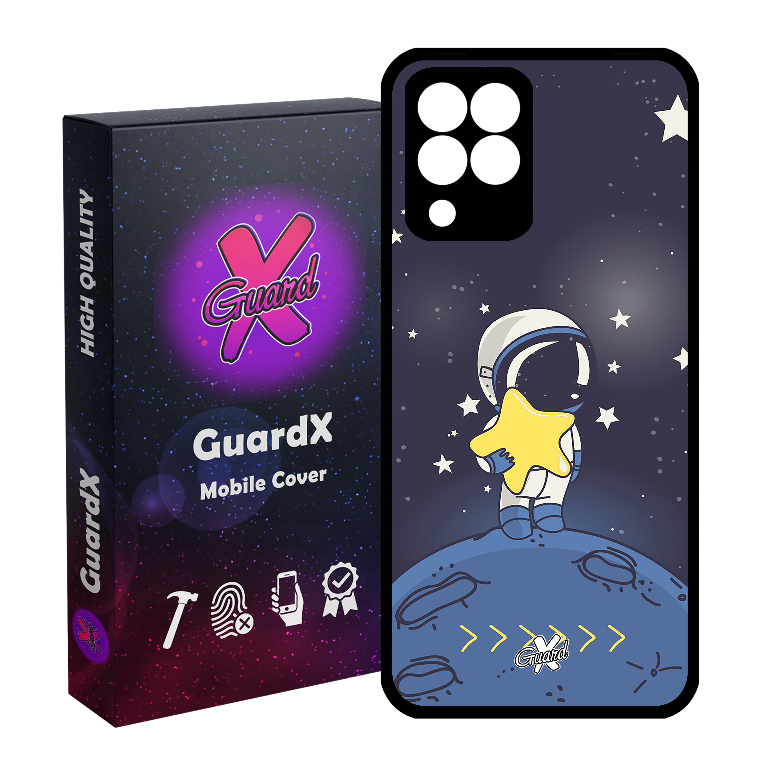 کاور گارد ایکس طرح Galaxy مدل Glass10004 مناسب برای گوشی موبایل سامسونگ Galaxy M33/M33 5G