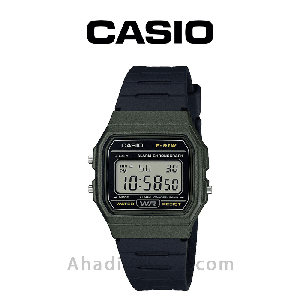 ساعت مچی کاسیو مدل F-91WM3ADF