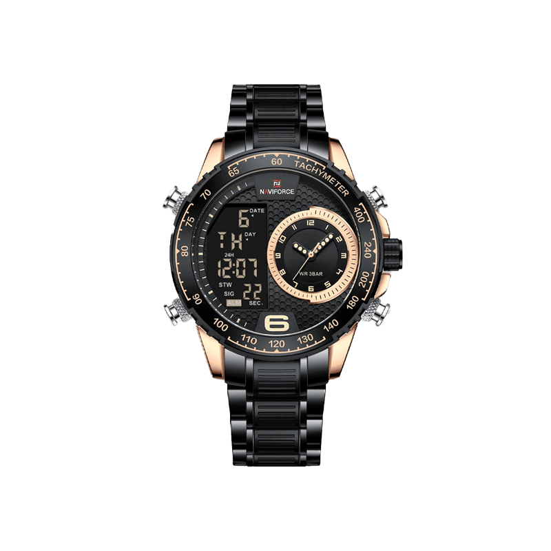 ساعت مچی مردانه نیوی فورس مدل NAVIFORCE NF9199S RG/B