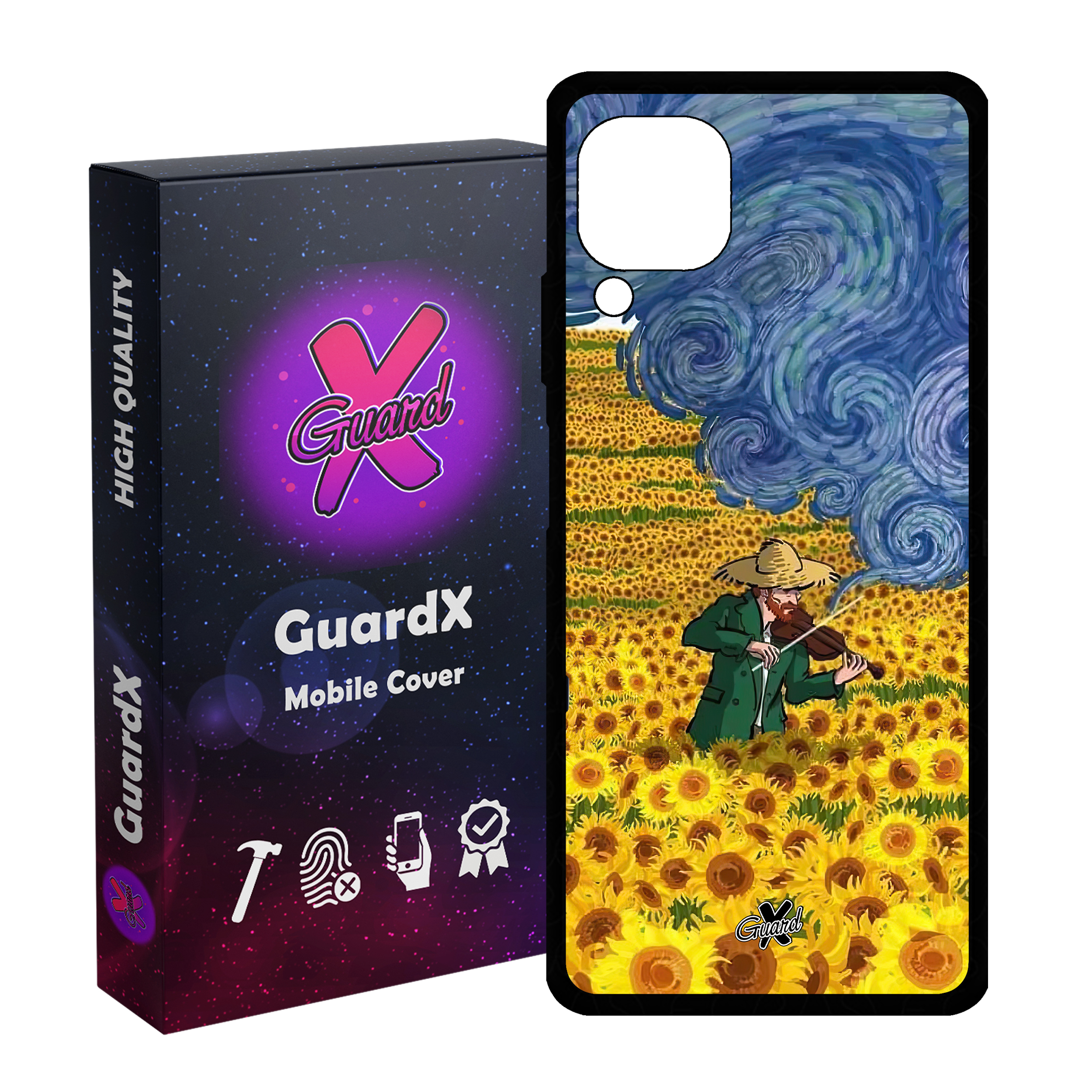 کاور گارد ایکس طرح Art مدل Glass10580 مناسب برای گوشی موبایل هوآوی Nova 7i / Nova 6 SE / P40 Lite