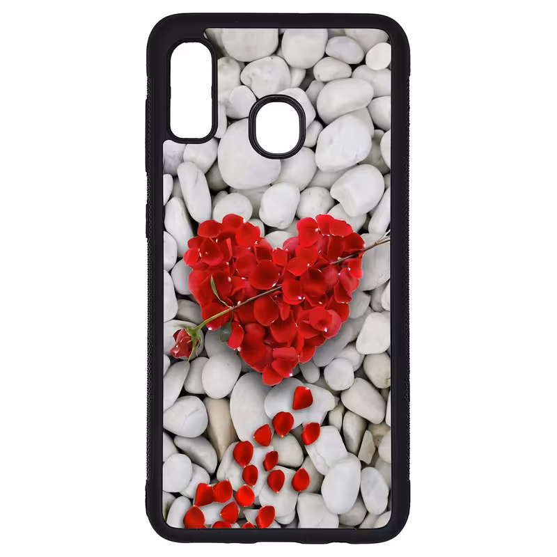 کاور طرح قلبی کد G-144 مناسب برای گوشی موبایل سامسونگ Galaxy A20 / A30 | دیجی قاب دونی