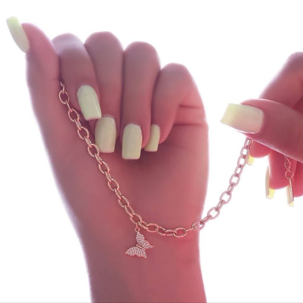 دستبند کد11825برند ژوپینگ  xuping.نگین اتمی.آبکاری طلا.رنگ ثابت.ضدحساسیت5