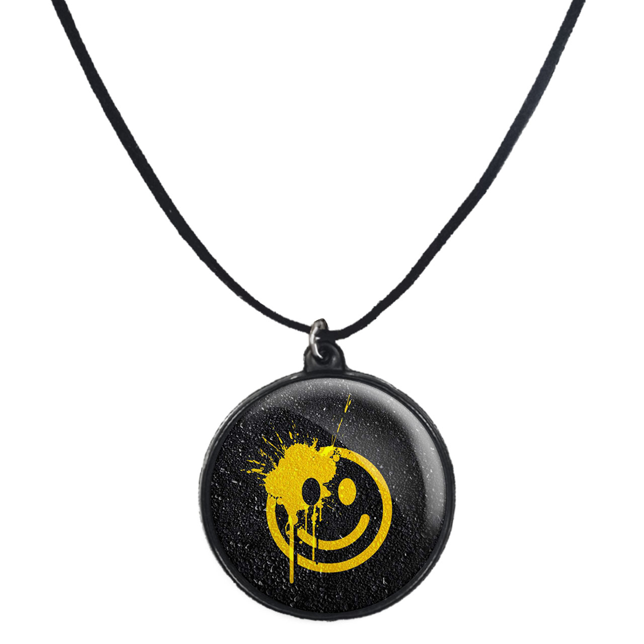 گردنبند پرمانه طرح ایموجی کد pmb.31539 مدل دو طرفه