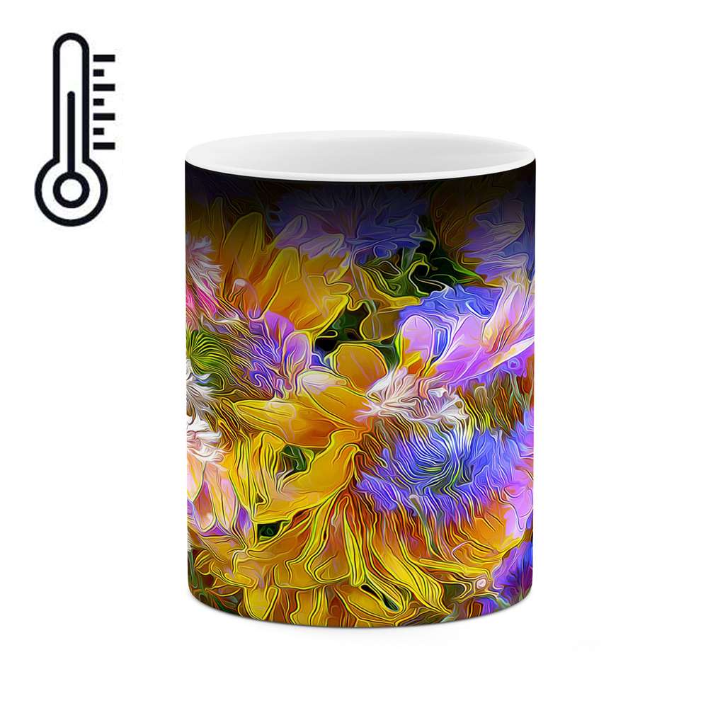 ماگ حرارتی کاکتی طرح نقاشی مدل mgh13736