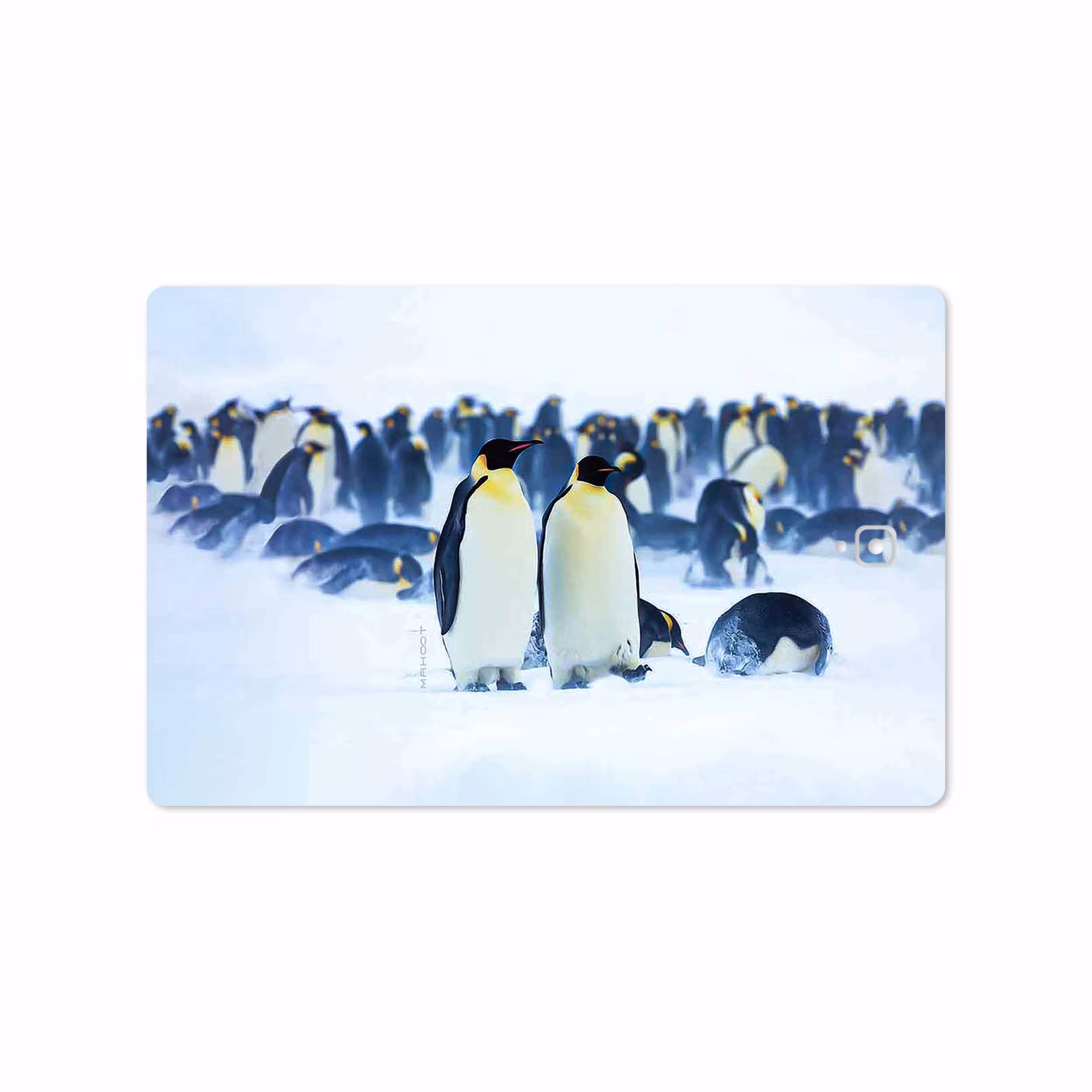 برچسب پوششی ماهوت مدل Penguin مناسب برای تبلت سامسونگ Galaxy Tab S3 9.7 2017 T820
