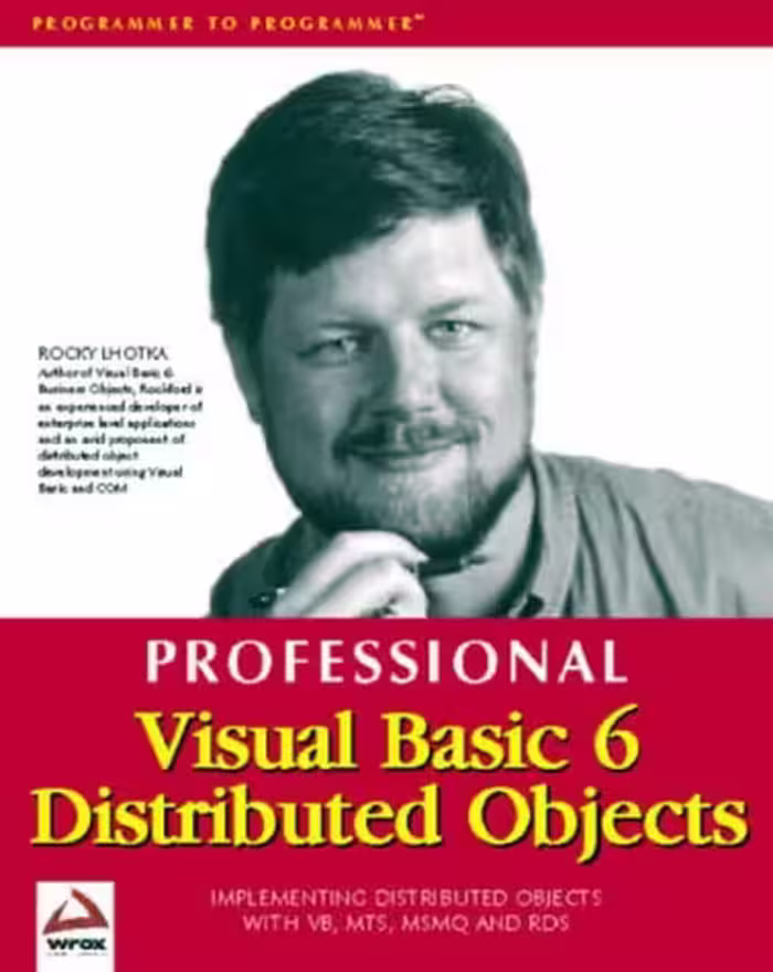 خرید و دانلود نسخه کامل کتاب Professional Visual Basic 6 Distributed Objects