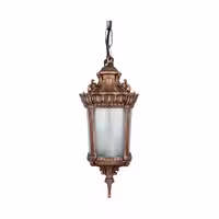 چراغ آویز حیاطی و پارکی تکشیدفام مدل روبینا کد 8410A
