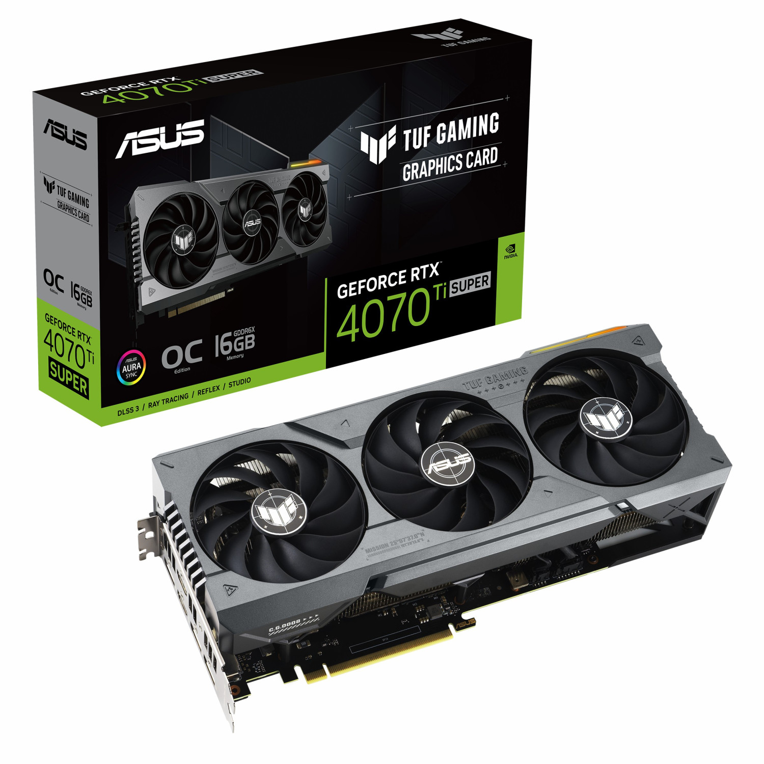 کارت گرافیک مدل RTX-4070 TI Super Tuf Gaming OC 16GB Asus ایسوس
