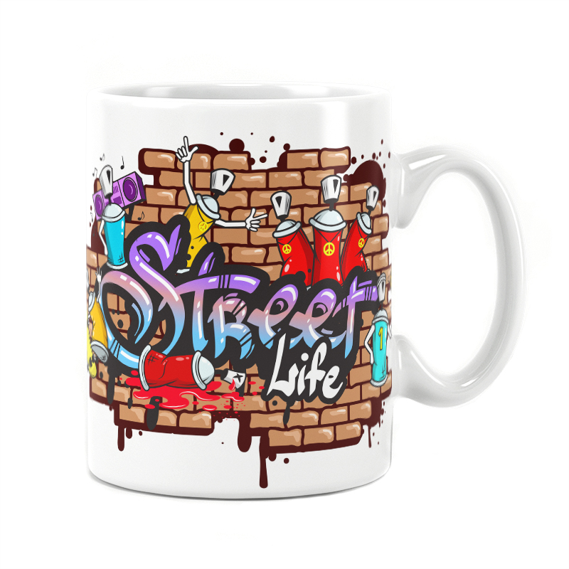 ماگ راویتا طرح گرافیتی مدل 1129