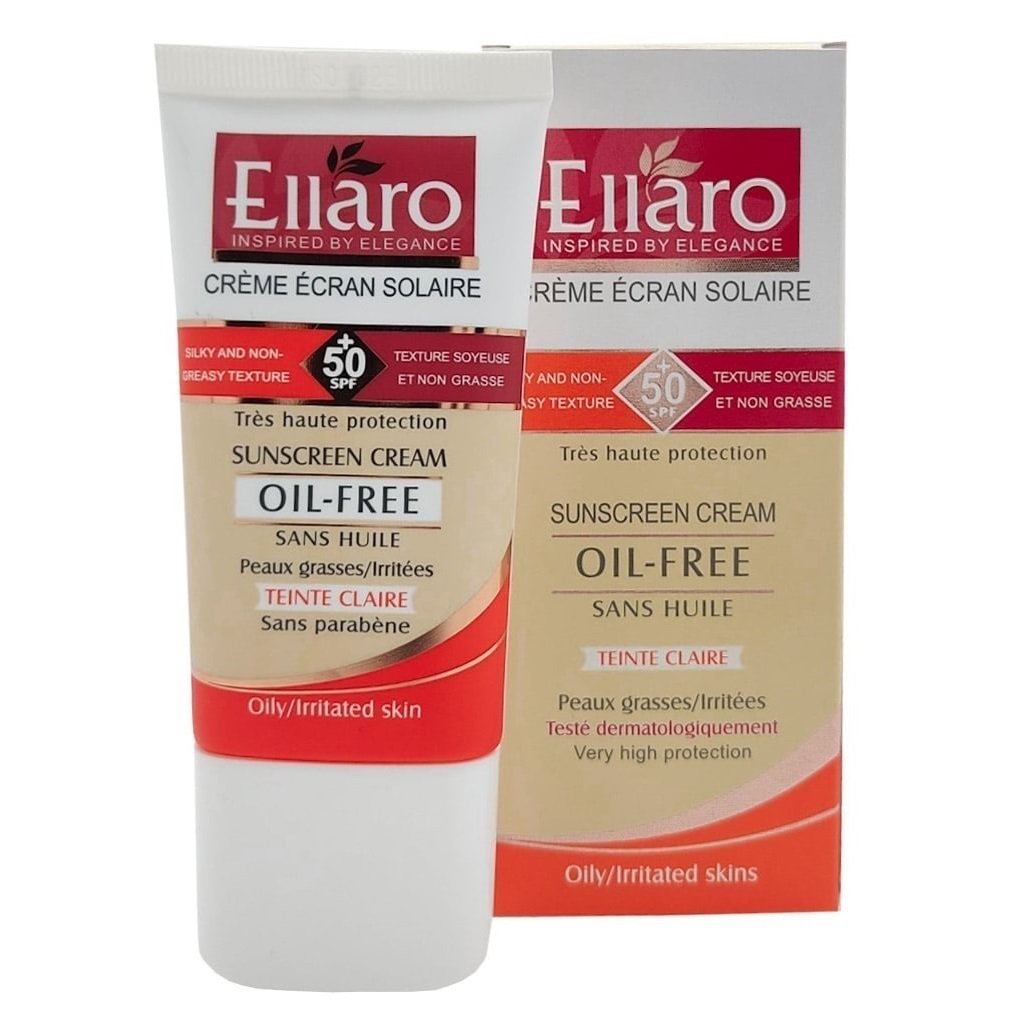 الارو کرم ضد آفتاب رنگی بژ روشن پوست چرب 40 میل SPF50 LIGHT BEIGE