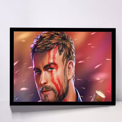 تابلو مدل bloodshot کد F-11023