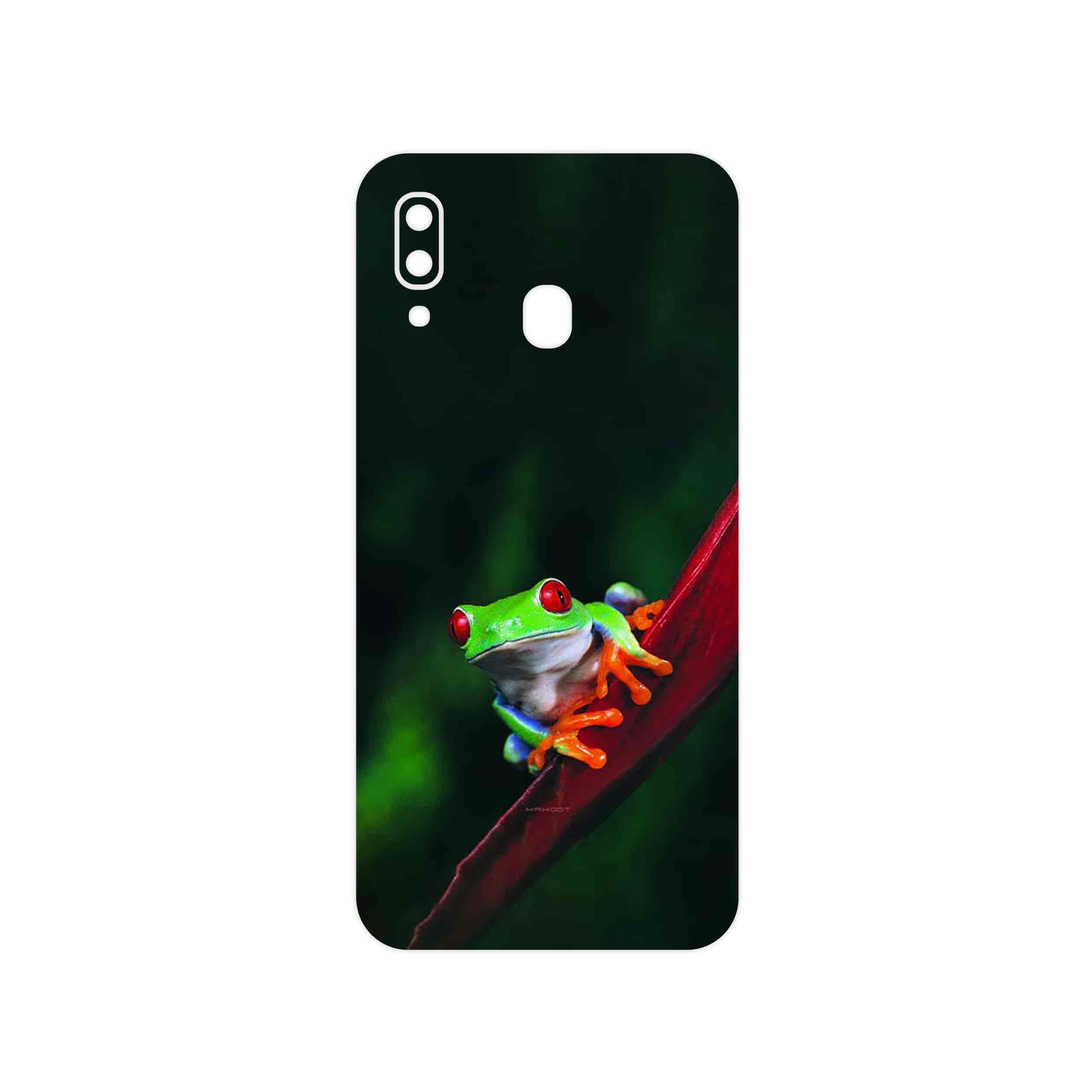 برچسب پوششی ماهوت مدل Frog مناسب برای گوشی موبایل سامسونگ Galaxy M10s