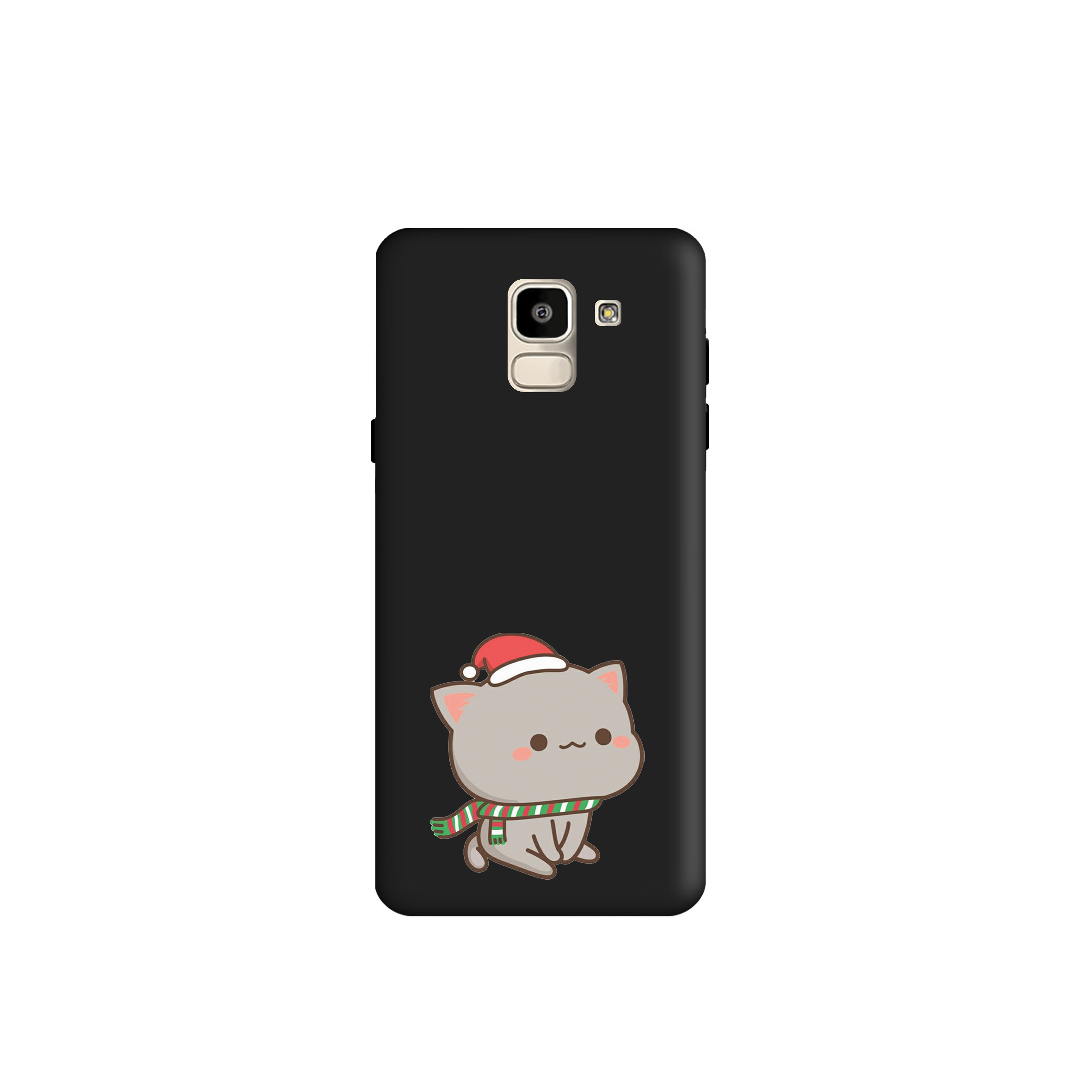 کاور طرح گربه دخترانه کد y6758 مناسب برای گوشی موبایل سامسونگ Galaxy A6 2018