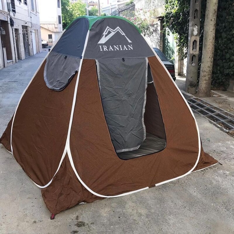 چادر مسافرتی طبیعت گردی مدل فنری 6 نفره با کف ضخیم