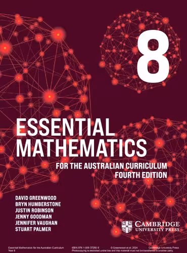خرید و دانلود نسخه کامل کتاب Essential Maths for the Australian Curriculum Year 8 Fourth Edition
