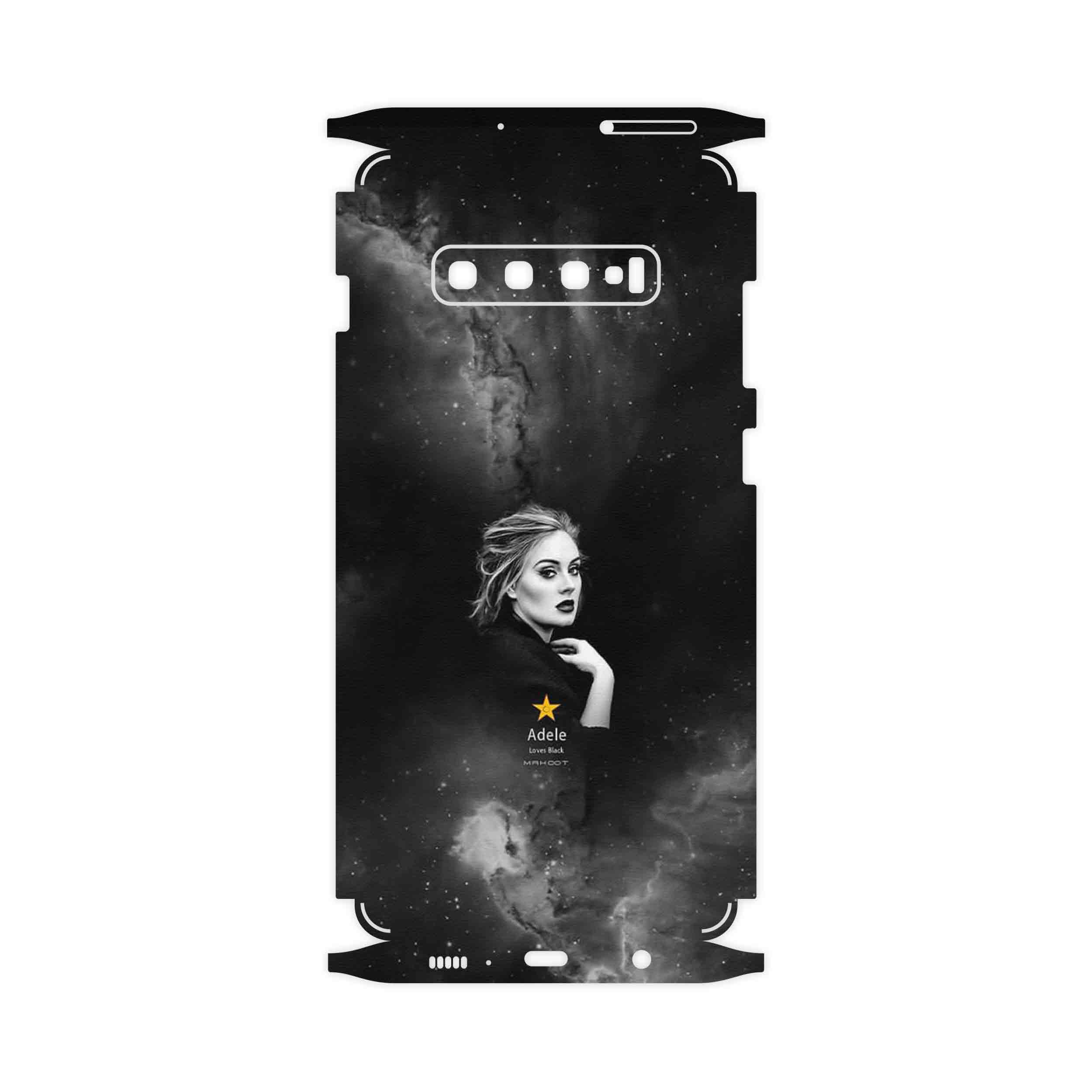 برچسب پوششی ماهوت مدل Adele-FullSkin مناسب برای گوشی موبایل سامسونگ Galaxy S10 Plus