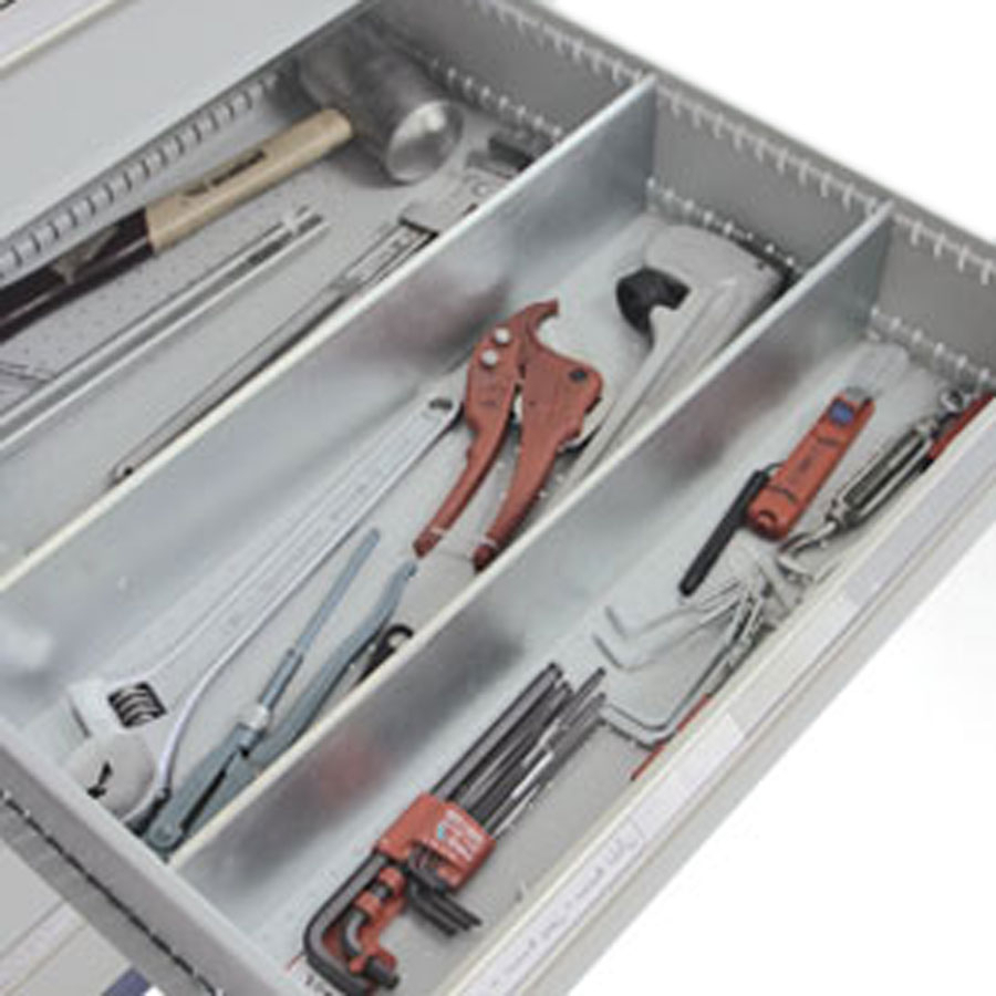 دیواره فلزی تقسیم کشو 14.5 سانتی ایران پتک مدل TA501032