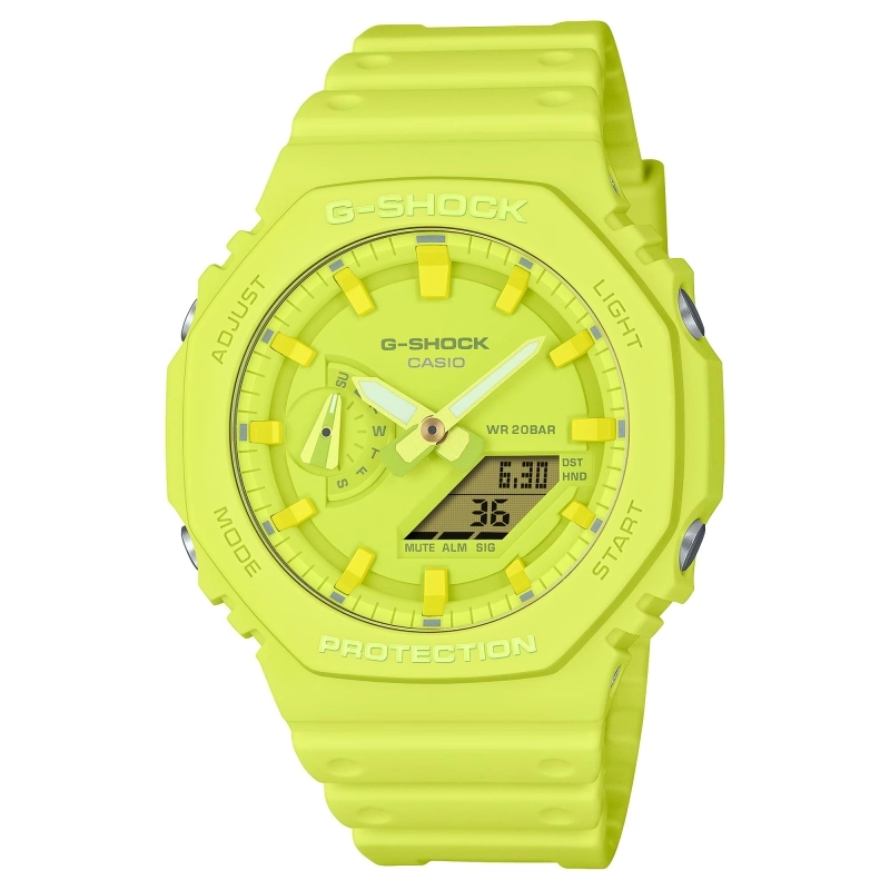 ارسال فوری   ارسال رایگان   گارانتی اصلی شرکتی   ساعت مچی G-SHOCK کاسیو مدل CASIO-GA-2100-9A9DR