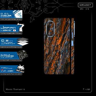 برچسب پوششی ماهوت مدل Wood Texture 6-FullSkin مناسب برای گوشی موبایل هوآوی Nova 9 SE