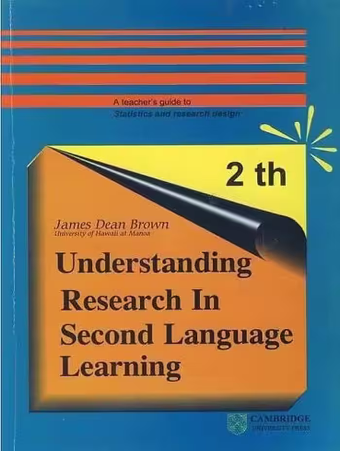 Understanding Research In Second Language Learning کتاب