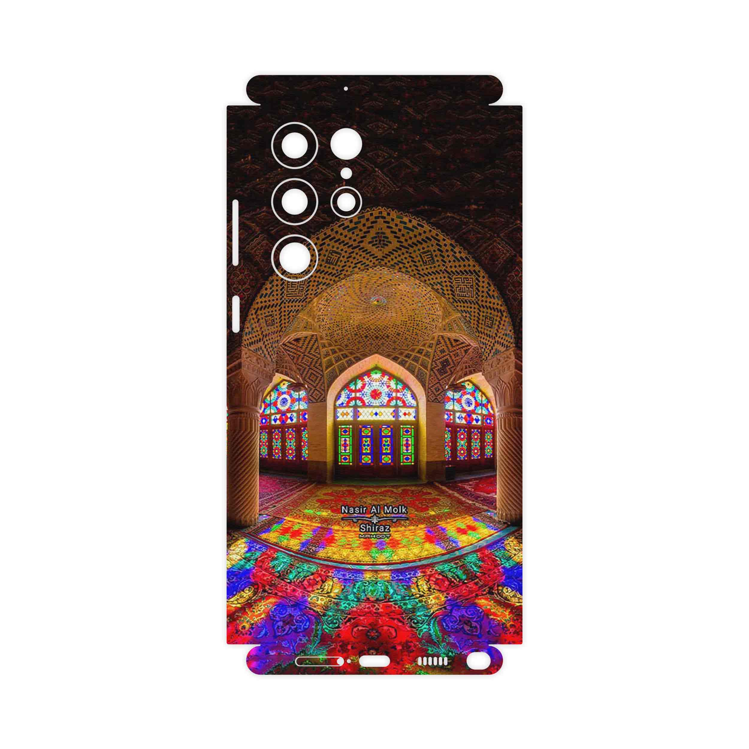 برچسب پوششی ماهوت مدل Nasir Al-Molk Mosque-FullSkin مناسب برای گوشی موبایل سامسونگ Galaxy S22 Ultra 5G