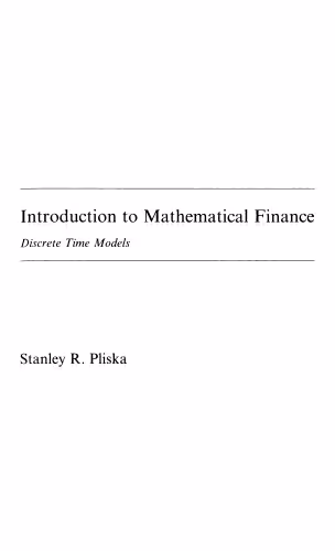 خرید و دانلود نسخه کامل کتاب Introduction to mathematical finance: Discrete time models
